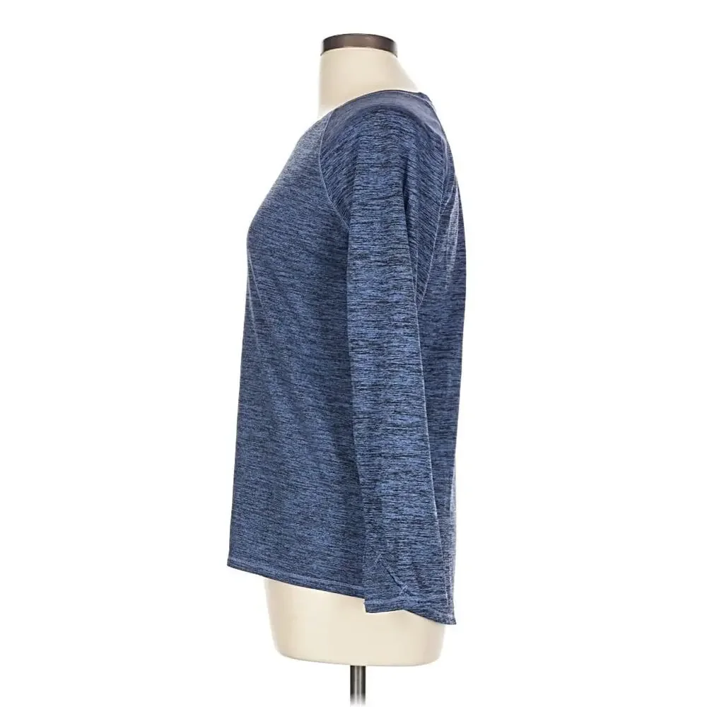 ClimateRight by Cuddl Duds Set Denim Blue XL Top XXL Pants Stretch Lounge Knit